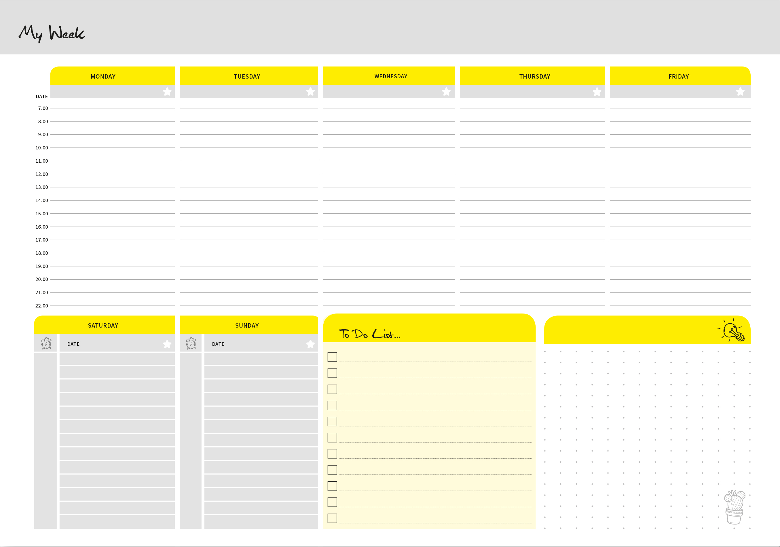 Stolna mapa POSLOVNA ŽUTO SIVA ENGL, ravnalo, dim:47x34cm, P/20