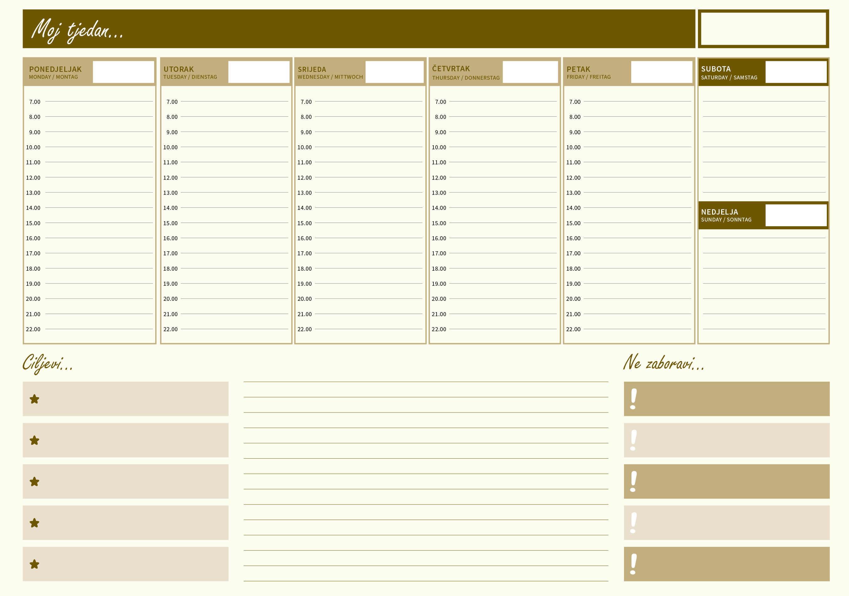 Stolna mapa ŠAMOA, ravnalo, dim:47x34cm, P/20