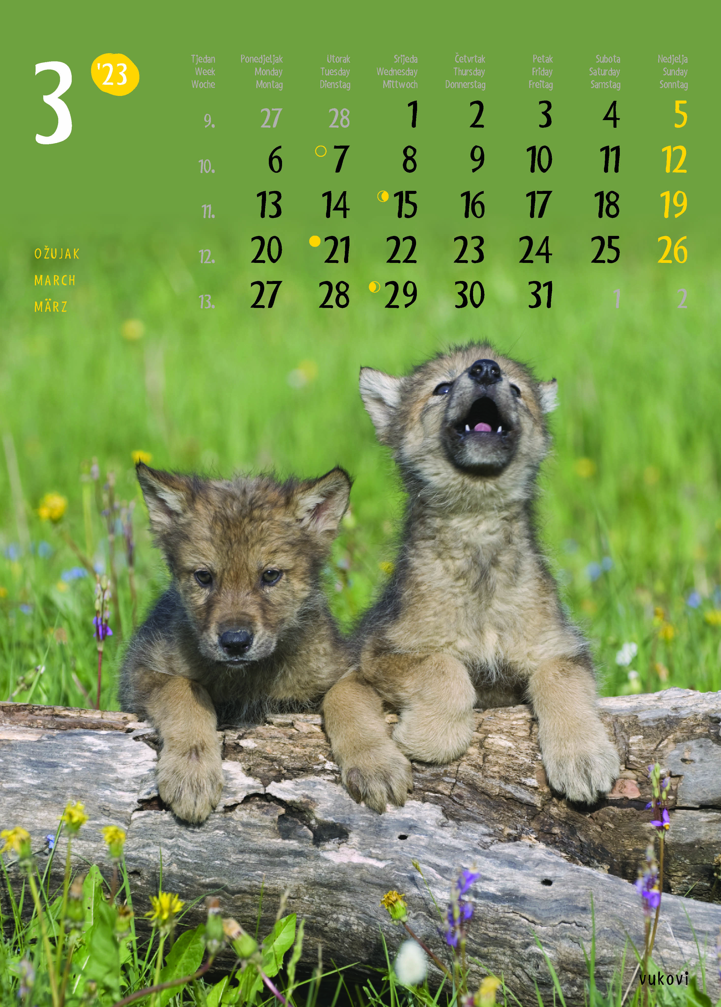 "ŽIVOTINJE" neuvezani, 13 list., dim: 24x34 cm, PVC vrećica, P/40