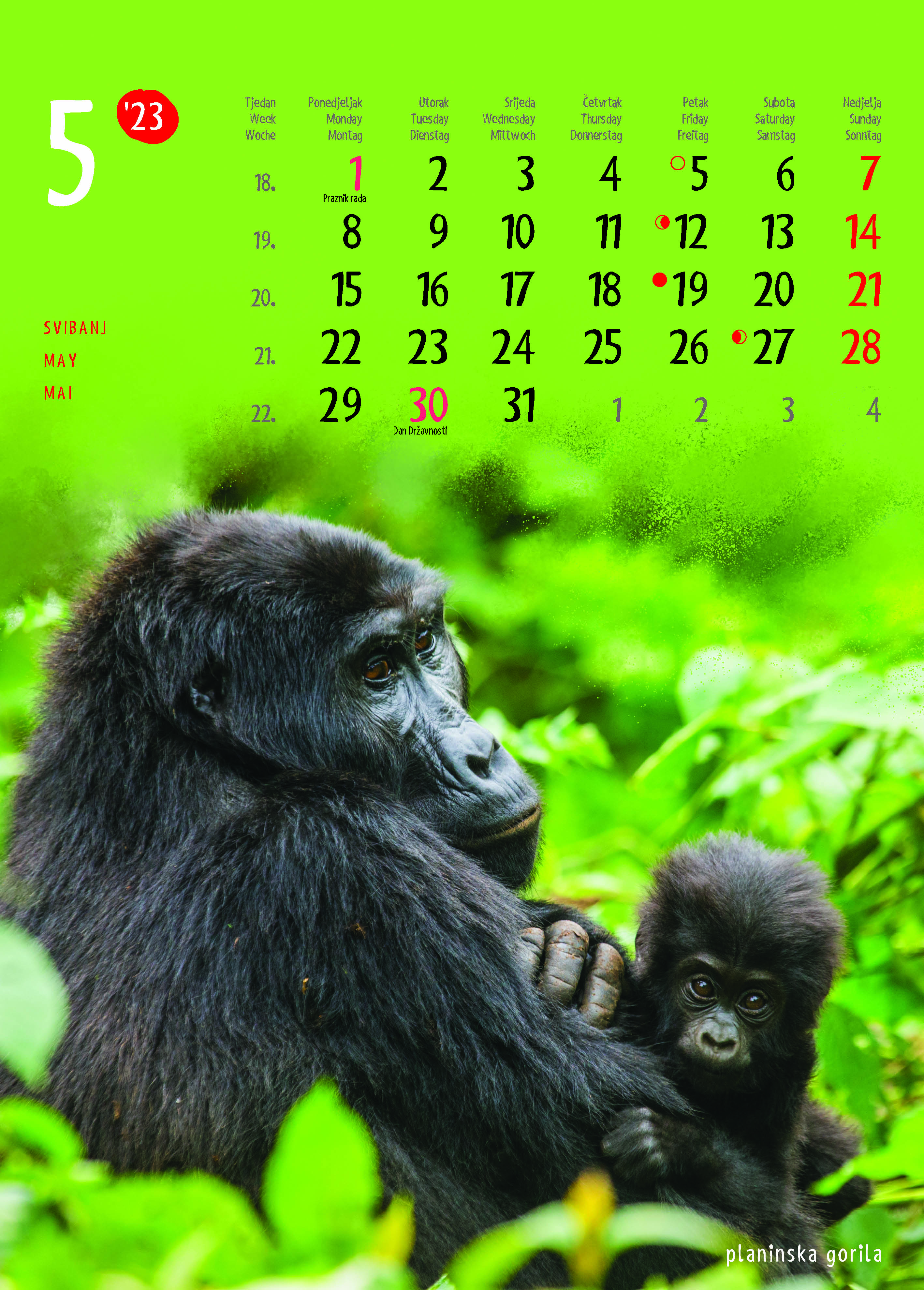 "ŽIVOTINJE" neuvezani, 13 list., dim: 24x34 cm, PVC vrećica, P/40