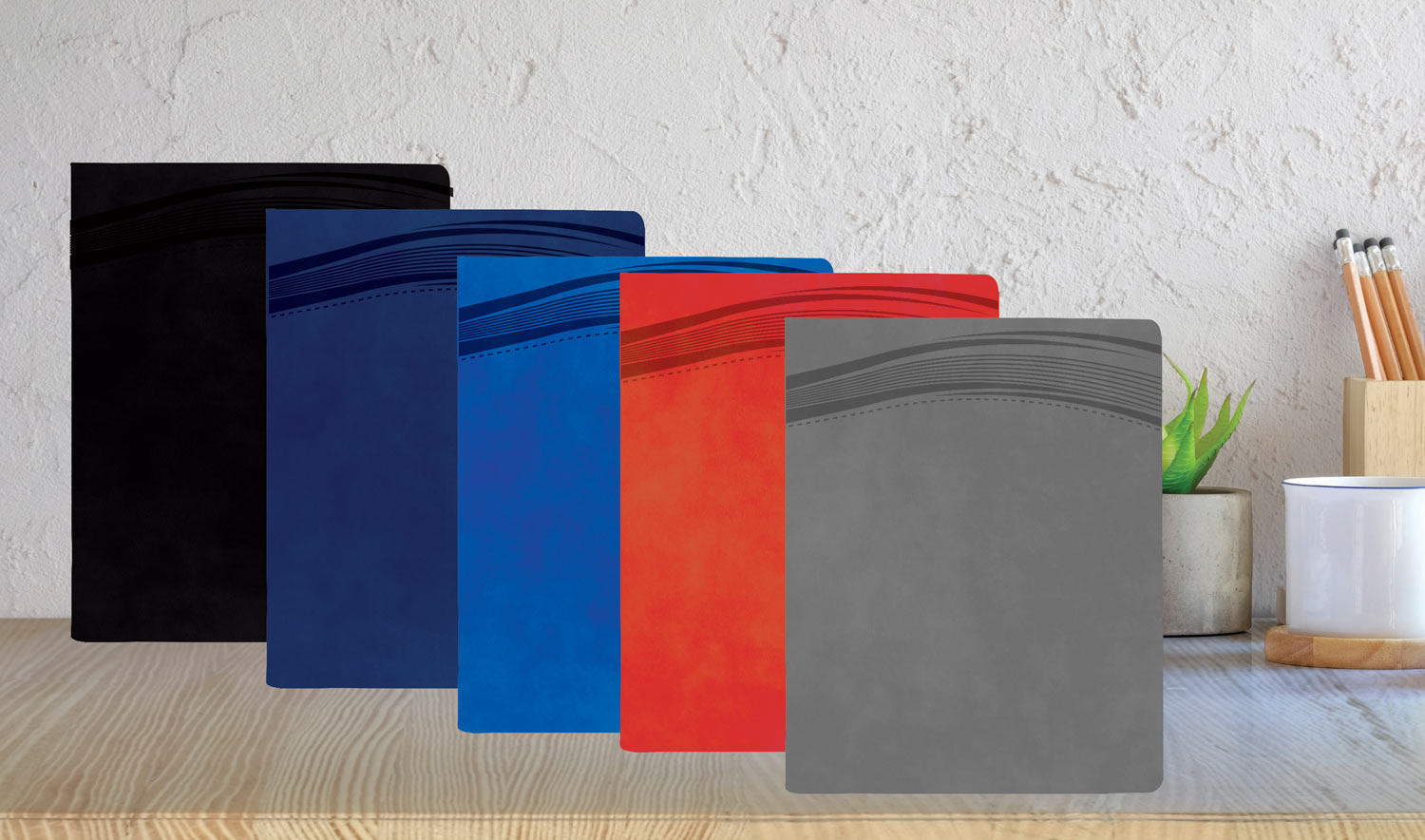 "PORTO" CRVENI rokovnik A4, dim: 21x26,5cm, 192 str., P/20