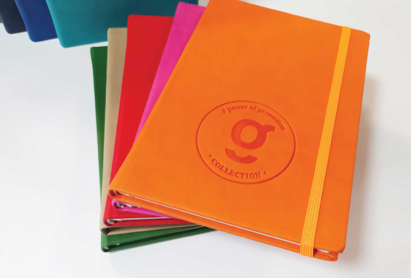 "BLOOM" ZELENI NOTES A5, s gumicom, dim:14,8x21cm, P/20