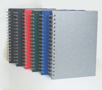 ROKOVNIK SPIRALNI POSLOVNI ANTRACIT  16,5*23cm 192 stranice