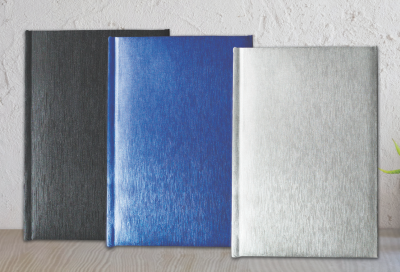 ROKOVNIK POSLOVNI " LAOS " A4 SREBRNI (26x19,5cm) 96 listova Ogi *