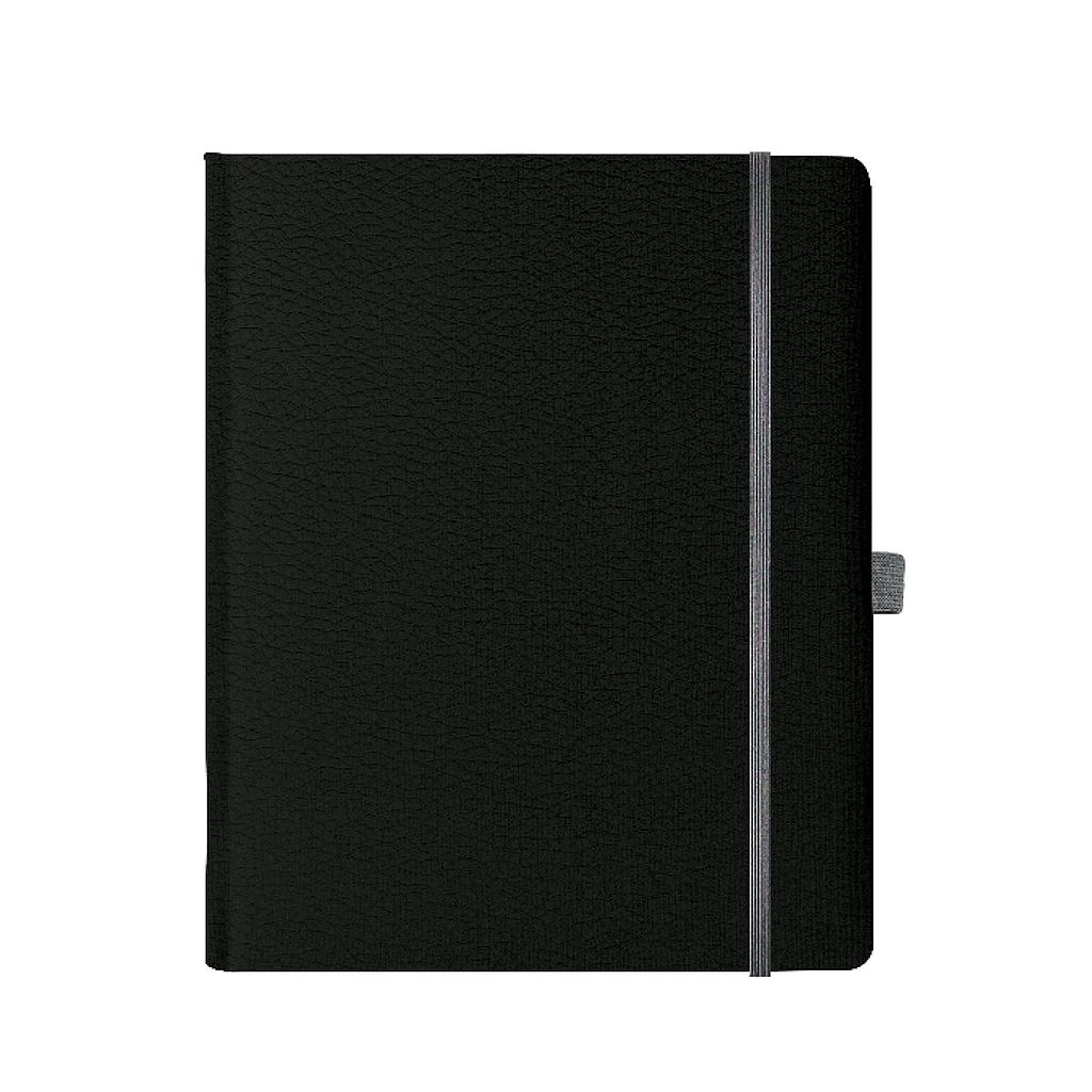 "LONDON" black diary A4, format: 21x26,5cm, 192 pages, P/20