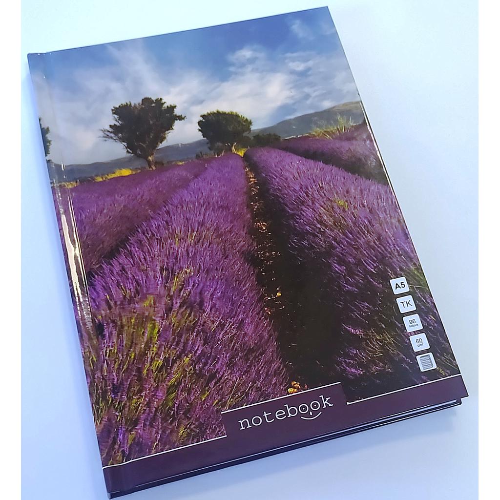 NOTEBOOK A5 COLOR OGI FSC MIX 70% 60 gr., 96 pages, hardcover