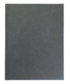 "MONACO" grey diary A4, format: 20x26,5cm, 192 pages, P/20