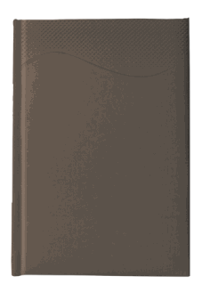 "TALIS A5" brown diary, format: 14x21 cm, 192 pages, P/20