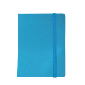 "RIO A5" LIGHT BLUE NOTEBOOK, business, format:14,8x21cm, P/20