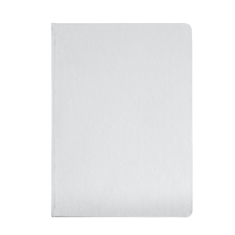 "BUDGET Friendly A5" white notebook, format:14,8x21cm, P/20