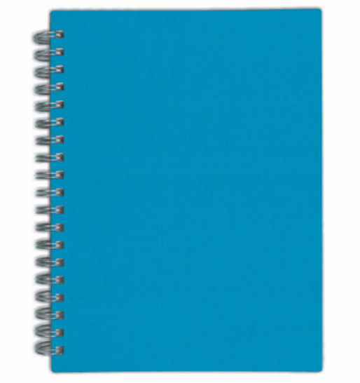 "ROKOVNIK" intense blue, wire bound B5, format: 16,5x23,5 cm, 192 pages, P/25