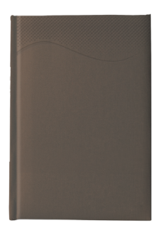 "TALIS A4" brown diary, format: 20x26,5cm, 192 pages, P/20