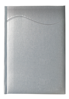 "TALIS A4" silver diary, format: 20x26,5cm, 192 pages, P/20