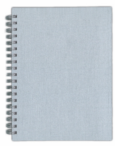 "ROKOVNIK" silver, wire bound B5, format: 16,5x23,5 cm, 192 pages, P/25