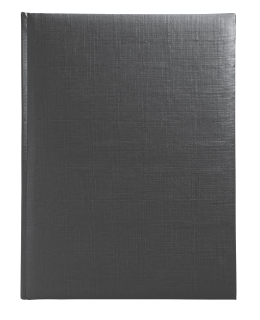 "TALIS A4" black diary, format: 20x26,5cm, 192 pages, P/20