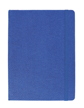 "JUTA" PLAVA KRALJEVSKA NOTES A5, s gumicom, dim:14,8x21cm, P/20