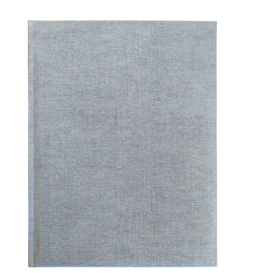 "JEANS" grey diary A4, format: 20x26,5cm, 192 pages, P/20, *thermal