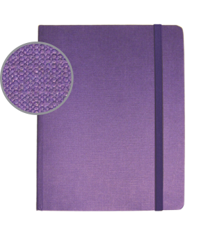 "VIVO" LILAC NOTEBOOK A5, business, format:14,8x21cm, P/20
