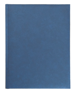 "MONACO" blue diary A4, format: 20x26,5cm, 192 pages, P/20