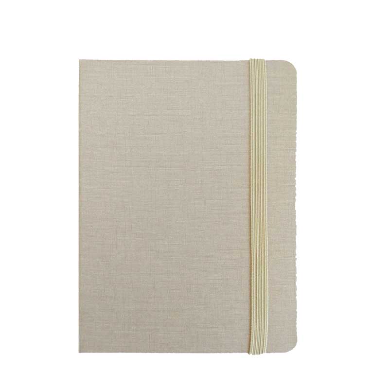 "RIO BIG" BEIGE NOTEBOOK B5, business, format: 16,5 x 23,5 cm, 192 pages,  P/20