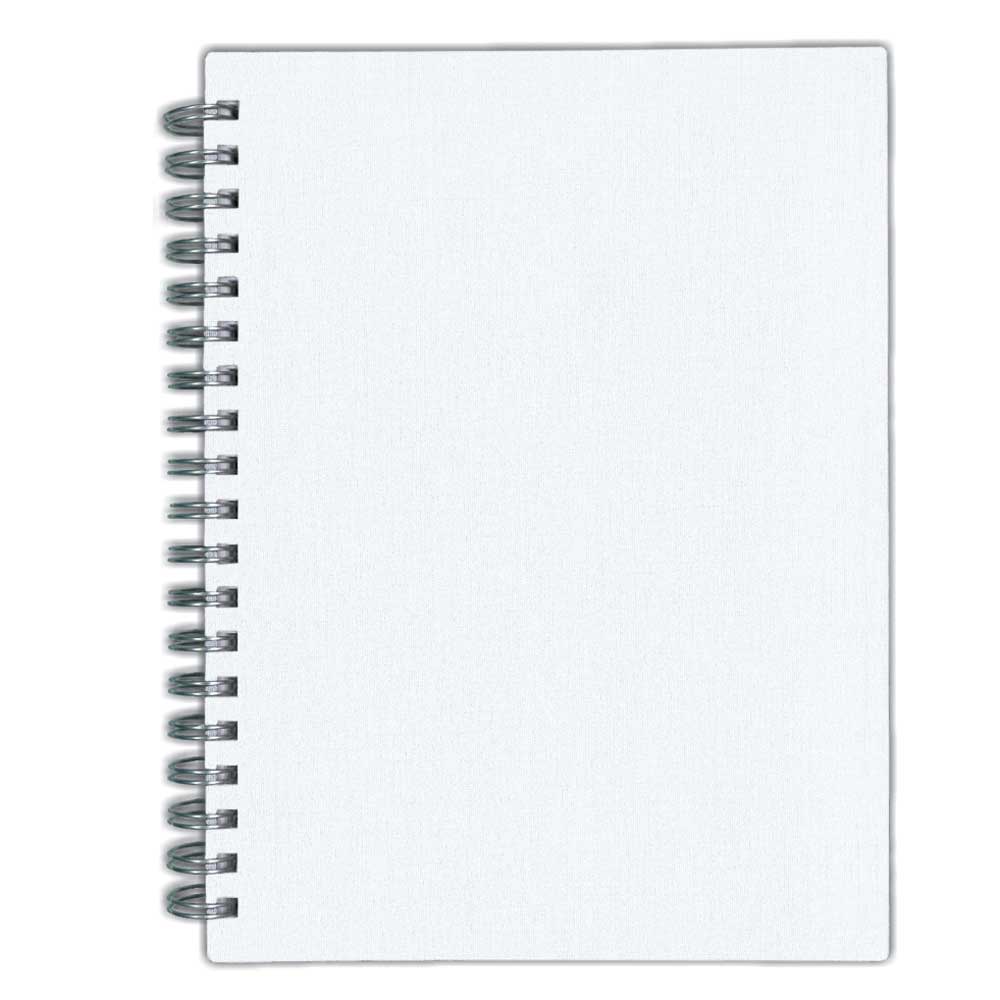 "ROKOVNIK" white, wire bound B5, format: 16,5x23,5 cm, 192 pages, P/25