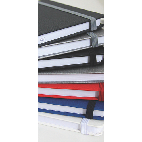 NOTES RIO MINI A6 ZELENI TK  šivani poslovni  11*15cm 96 listova s lastikom Ogi *