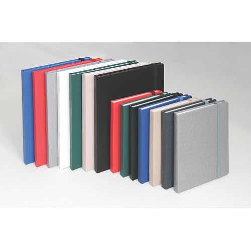 NOTES RIO MINI A6 ZELENI TK  šivani poslovni  11*15cm 96 listova s lastikom Ogi *