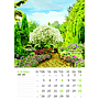 "VRTOVI" 13 list.,  dim: 24x54 cm, PVC vrećica, P/50, color kalendar NEUVEZANI