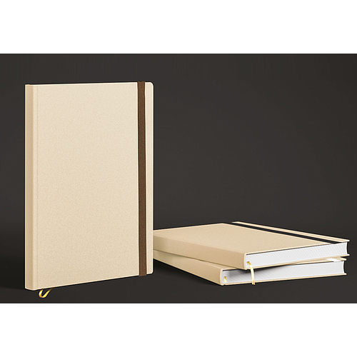 "EKO NOTES" s crnom gumicom NOTES A5, poslovni, dim:14,8x21cm, P/20