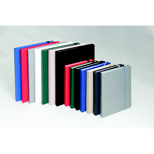 "RIO BIG" SREBRNI NOTES B5, , poslovni, dim: 16,5 x 23,5 cm, 192str,  P/20