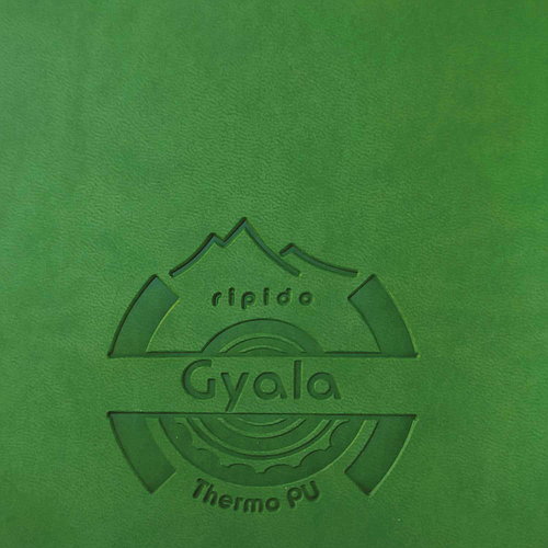 "BLOOM" ZELENI NOTES A5, s gumicom, dim:14,8x21cm, P/20