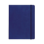 "BIG BLOOM" dark blue notebook B5, business, format: 16,5 x 23,5 cm, 192 pages,  P/20