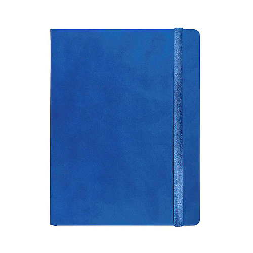 "BIG BLOOM" royal blue notebook B5, business, format: 16,5 x 23,5 cm, 192 pages,  P/20