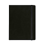 "BIG BLOOM" black notebook B5, business, format: 16,5 x 23,5 cm, 192 pages,  P/20