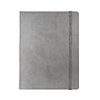 "BIG BLOOM" light grey notebook B5, business, format: 16,5 x 23,5 cm, 192 pages,  P/20