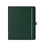"LONDON" green diary A4, format: 21x26,5cm, 192 pages, P/20