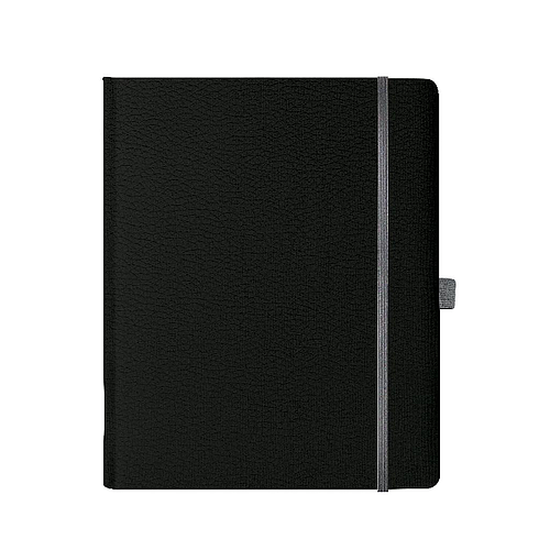 "LONDON" black diary A4, format: 21x26,5cm, 192 pages, P/20