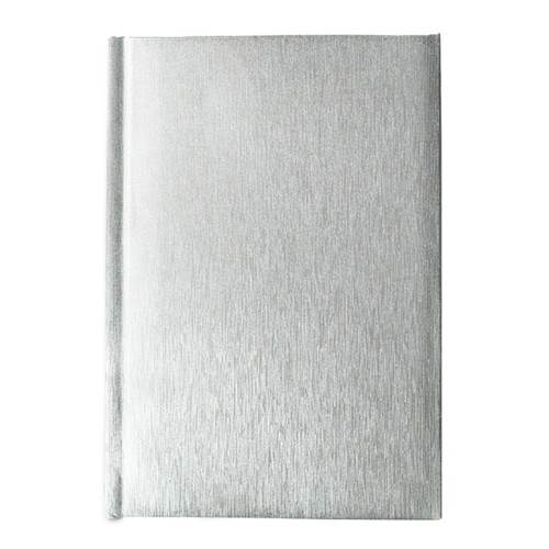 "LAOS" srebrni rokovnik A4, dim: 20x26,5cm, 192 str., P/20