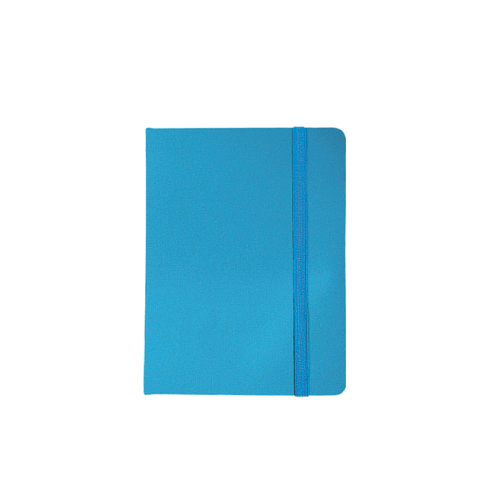 "RIO A5" LIGHT BLUE NOTEBOOK, business, format:14,8x21cm, P/20
