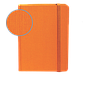 "VIVO" ORANGE NOTEBOOK A5, business, format:14,8x21cm, P/20