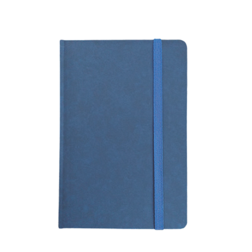"MONZA" blue notebook A5, business, format:14,8x21cm, P/20