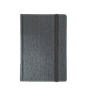 "LINAS" anthracite grey notebook A5, business, format:14,8x21cm, P/20
