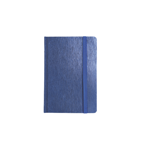 "LINAS" blue notebook A5, business, format:14,8x21cm, P/20