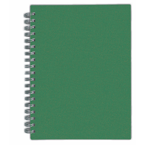 "ROKOVNIK" green, wire bound B5, format: 16,5x23,5 cm, 192 pages, P/25