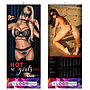 "HOT GIRLS" 13 sheets, format: 22x55 cm, PVC bag, P/60, color calendar