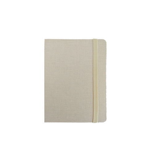 "RIO A5" BEIGE NOTEBOOK. business, format:14,8x21cm, P/20
