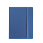 "RIO A6" BLUE NOTEBOOK, business, format:11,5x15,5cm, P/40