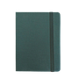 "RIO A6" GREEN NOTEBOOK, business, format:11,5x15,5cm, P/40