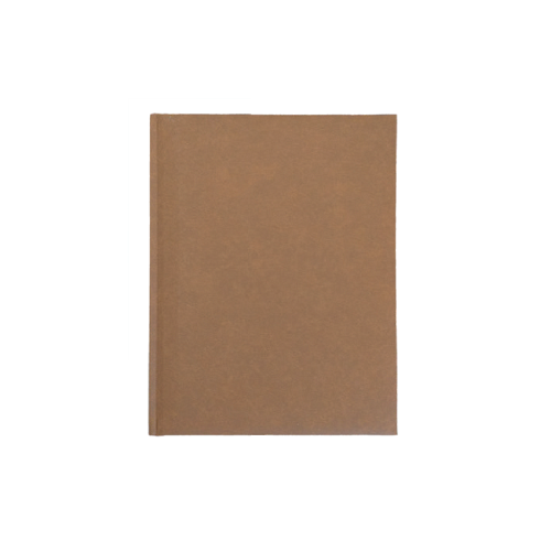 "MONACO" light brown diary A4, format: 20x26,5cm, 192 pages, P/20